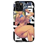 Japanese Anime Fans Lewd Warrior Waifu Otaku Summer Cosplay Case for iPhone 11 Pro