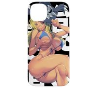 Japanese Anime Fans Lewd Warrior Waifu Otaku Summer Cosplay Case for iPhone 14 Plus
