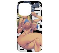 Japanese Anime Fans Lewd Warrior Waifu Otaku Summer Cosplay Case for iPhone 14 Pro Max