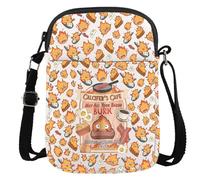 Japanese Anime Gift for Cartoon Fans Fire Demon Flame Gift May All Your Bacon Burn Crossbody Bag (Burn CR EU)