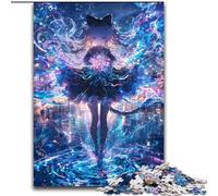 Japanese Anime Girl 1000 Piece Jigsaw Puzzles for Teenagers Gifts, Help The Brain Exercise Addictive Toys to Cultivate Patience Perfect Decoration (26x38cm)
