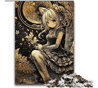 Japanese Anime Girl 2000 Piece Jigsaw Puzzles for Adults, Learning Educational Toys Family Games with Matching Poster And Trivia Sheet (70x100cm)