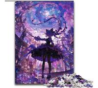 Japanese Anime Girl Puzzles for Teenagers 1000 Pieces, Pattern Assembly Deal As Gifts for The Whole Family Suitable for And 14 (50x75cm)