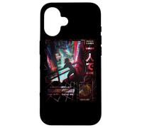 Japanese Anime retro Cyberpunk vaporwave Aesthetic Case for iPhone 16