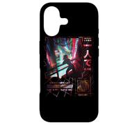 Japanese Anime retro Cyberpunk vaporwave Aesthetic Case for iPhone 17