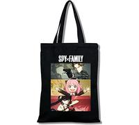 Japanese Anime SPY X FAMILY Print Bag Handbag Characters Shopping Bags Harajuku Tote Bag Canvas Shoulder Bags Gift (color 01)