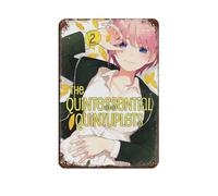 Japanese Anime The Quintessential Quintuplets Nakano Ichika 2 Tin Sign Vintage Metal Pub Club Cafe Bar Home Wall Art Decoration Poster Retro 8x12inch(20x30cm)