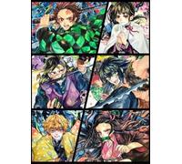 Japanese Animes Demons Tanjirou Nezuko Posters - For Children'S Personalised Adult Puzzle Toy - Jigsaw 1000 Pieces - Wall Art Decoration Kw335Zw