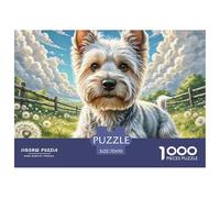 Japanese Anxiety 1000 Piece Jigsaw Puzzles Fun Challenging Modern Pet Dog for Family Activity Game for The Whole Gifts for Women Men 70x50cm/1000pcs