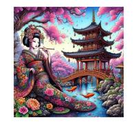 Japanese Architecture 35 Piece Jigsaw Puzzles for Adults and Kids, Impossible Puzzle, Jigsaws 35 pieces for adults Gifts, Difficult jigsaw puzzles for The Whole Family