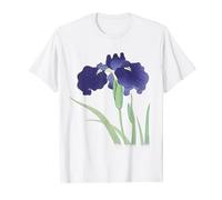 Japanese art print - Iris by Ohara Koson -- floral elegance T-Shirt
