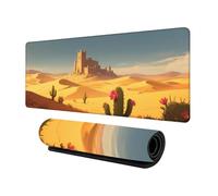 Japanese Art Style Extra Large Mouse Mat Design Available XXL Keyboard Pad 900x400mm Anti Fray Stitching Smooth Gliding Surface For Optical Mouse PC