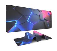 Japanese Art Style Extra Large Mouse Mat Design Available XXL Keyboard Pad 900x400mm Anti Fray Stitching Smooth Gliding Surface For Optical Mouse PC