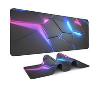 Japanese Art Style Extra Large Mouse Mat Design Available XXL Keyboard Pad 900x400mm Anti Fray Stitching Smooth Gliding Surface For Optical Mouse PC