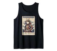 Japanese Art Ukiyo-e Portland Polar Bear Tank Top