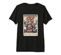 Japanese Art Ukiyo-e Tokyo Tiger Premium T-Shirt