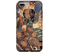 Japanese Art Woodblock Miyamoto Musashi Samurai Giant Nue Case for iPhone 7 Plus/8 Plus