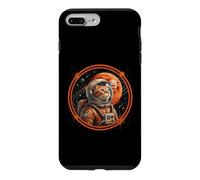 Japanese Astronaut Cat Space Galaxy Retro Back to School Case for iPhone 7 Plus/8 Plus