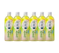 Japanese Ayataka-Style Green Tea Drink - Assorted Varieties (6 Bottles) Healthy Ready To Go Portable Japanese Style Drink Beverage - Import From Japan (Amami (Lightly Sweet) Green Tea 650ml)