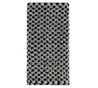 Japanese Back Scrubber, Exfoliating Shower Towel, Extra Long Exfoliating Washcloth for Removing Dead Skin Callus Scrubbing Shower Spa Scrub Mitt Bath Accessories (Black)