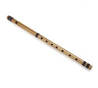 Japanese Bamboo Flute with Black Lines 7/8 Hon Handmade Bamboo Musical Instrument (8 Hon)