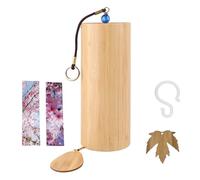 Japanese Bamboo Wind Chimes for Outdoor Hanging, Natural Bamboo Wind Chime, Zen Wind Chime Garden, Koshi Wind Chime for Sound Healing Meditation and Soothing Emotions, Yoga, Meditation, Garden etc