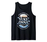 Japanese Beer Yuki Onna Japan Ghost Vintage Lager Souvenir Tank Top