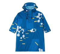 Japanese Blossom Rain Cape - Kids Collection Blue 4/6 years
