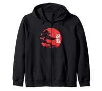 Japanese Bonsai Tree - Bon Sai Symbols Miniature Tree Zip Hoodie