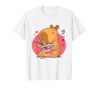 Japanese Capybara Cute Kawaii Anime Ramen Lover T-Shirt