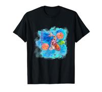 Japanese Carp Fighting the Giant Koi Fish Art Value Graphic T-Shirt