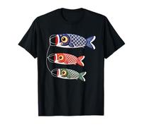 Japanese Carp Koi Koinobori Flag Childrens Day Kodomonohi T-Shirt