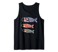 Japanese Carp Koi Koinobori Flag Childrens Day Kodomonohi Tank Top
