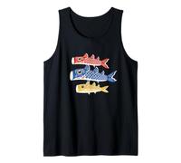 Japanese Carp Koi Koinobori Flag Childrens Day Kodomonohi Tank Top