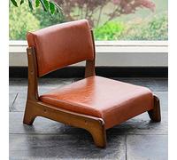 Japanese Chair - Solid Wood Low Seating with High Elastic Foam Cushion, Backrest for Living Room, Patio, Dining, Relaxation & Leisure Comfort