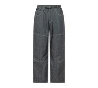 Japanese Chambray Double Knee Pant - male - Gramicci - Straight Trousers - Blue - S - Trousers S