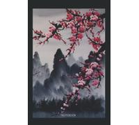 Japanese Cherry Blossom Art, Cool Vintage Japanese Painting Art Journal Notebook Paperback Souvenir Diary: 100 Blank Ruled Pages 6x9 inch: Men's ... Notebook Graphic Design Gifts And Souvenir