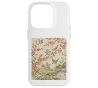 Japanese Cherry Blossom Birds Koi Art Case for iPhone 14 Pro