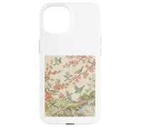 Japanese Cherry Blossom Birds Koi Art Case for iPhone 15