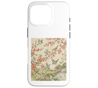 Japanese Cherry Blossom Birds Koi Art Case for iPhone 16 Pro