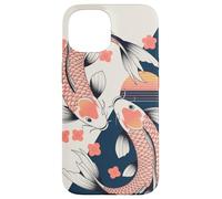 Japanese Cherry Blossom Koi Fish Sakura Case for iPhone 15