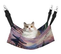Japanese Cherry Blossom Printed Pet Hammock - Sleeping Hammock For Cats, Rabbits, Ferrets, Puppies, Small Animals