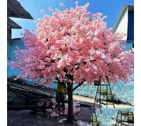 Japanese Cherry Blossom Tree, Artificial Cherry Blossom Tree, Indoor Outdoor Home Office Party Decor(7FT)