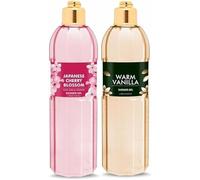 Japanese Cherry Blossom + Warm Vanilla Body Wash | 250ml x 2 | Pack of 2