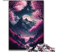 Japanese Cherry Blossoms Jigsaw Puzzles for Adults 2000 Piece Puzzle, Art Interesting Stress Reduction Wishlist with Santa Claus for Age 14 (70x100cm)