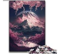 Japanese Cherry Blossoms Jigsaw Puzzles for Teenagers 2000 Jigsaws, Challenging Game for Is Ideal As A Gift for The Whole Family (70x100cm)