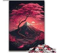 Japanese Cherry Blossoms Puzzles for Adults Teens 2000pc Puzzle, Decompressing Intellectual Educational Toy Educational Game for Birthday, Chrismas (70x100cm)