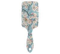 Japanese Cherry Pink Blossom anti static hair brush for fine hair Designed wet dry brush for short hair with Ergonomic handle cepillo para peinar