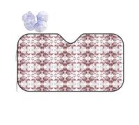 Japanese Cherry Tree Car Sunshade Universal Heat Insulating Sunshade For Windshield Easy Storage & Strong Suction For All Car Models