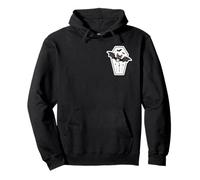 Japanese Chibi Bat - Spooky Kawaii Halloween Pullover Hoodie
